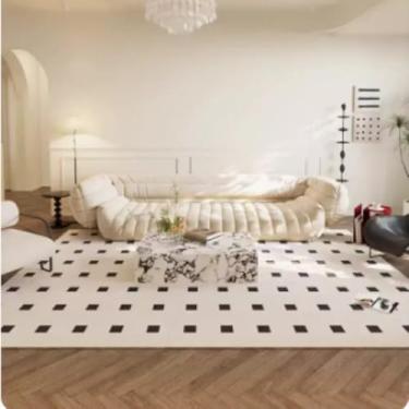 Imagem de Tapete Sala de estar Mesa de centro sênior Tapete resistente a manchas Casa Minimalista Quarto Tapete, sjr3,100X150CM(3.3X4.9FT