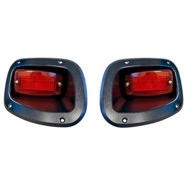 Imagem de Red Hawk LGT-339 Conjunto de lanterna traseira de LED compatível com/substituição para carrinhos de golfe E-Z-GO TXT, 12V-48V 2014 e mais recentes