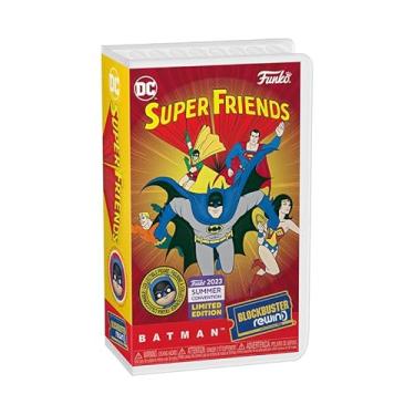 Imagem de Funko Batman (Super Friends) Selado – Boneco colecionável de vinil, idade 0+, 9,5 cm de altura, 1 em 6 variante Chase, super-herói DC, multicolorido, estilo moderno, unissex, inglês, 2023, pacote com