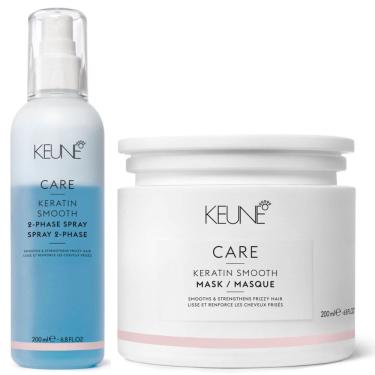 Imagem de Kit Keratin Smooth (Máscara + Leave-in) Keune 