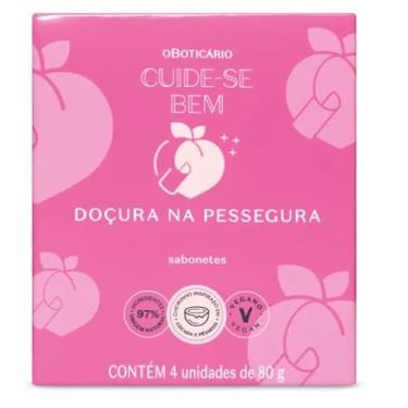 Imagem de Sabonetes Em Barra Cuide-se Bem Doçura na Pessegura 4x80g