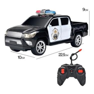 Imagem de Brinquedo Caminhonete de Polícia de Controle Remoto Total. - FUN GAME