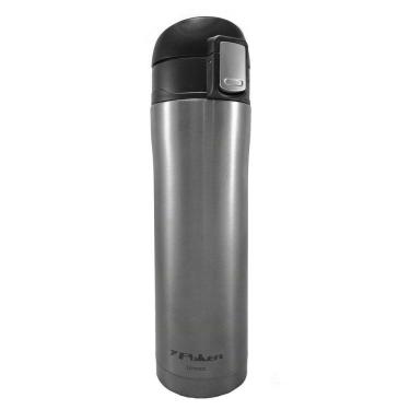 Imagem de Garrafa Squeeze de Aço Inox Poker Térmico 420 ml Quente e Frio