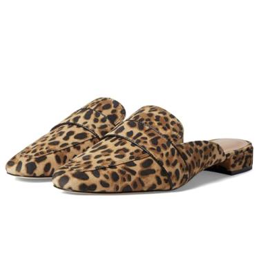 Imagem de Cole Haan Mocassim feminino Pasha Mules, Camurça com estampa de leopardo, 38