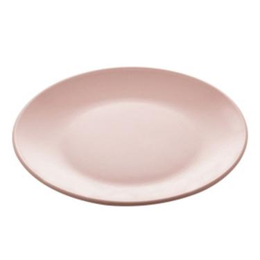 Imagem de Prato Raso de Cerâmica Cronus Rosa 27cm - Lyor