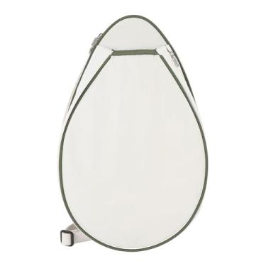 Imagem de Bolsa de Tênis, Mochila de Tênis para Homens Mulheres de Tênis de Tênis de Tênis Saco Com Cinta Ajustável para Raquetes de Badminton de Badminton (Borda verde)