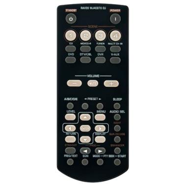 Imagem de Allimity RAV28 WJ40970EU controle remoto de substituição sub RAV34 WN46680EU adequado para receptor Yamaha AV RAV250 RX-V361 RX-V365 HTR-6030 HTIB-680 RX-V463 YHT-797 RX-V365BL RX-V363 HTR-6130
