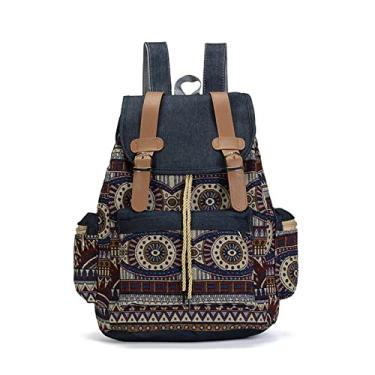 Imagem de Mochilas escolares para adolescentes viagens ao ar livre mochilas masculinas de lona de qualidade para jovens(1)