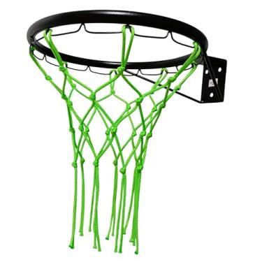 Imagem de Aro de Basquete Infantil Preto com Rede Neon