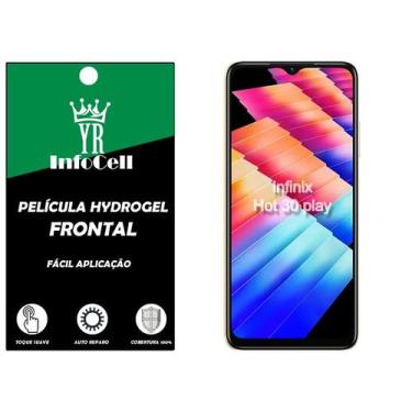 Imagem de Pelicula Gel Hydrogel HD Anti Impacto Infinix Hot 30 Play - YR InfoCel