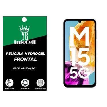 Imagem de Película Gel Hidrogel Hd Anti Impacto Samsung Galaxy M15 5G - YR InfoC