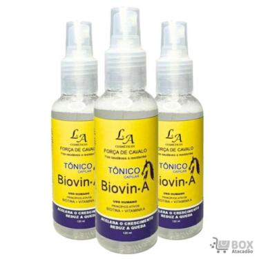 Imagem de Tônico de Crescimento Capilar Acelerado Força De Cavalo Biovin-A Spray