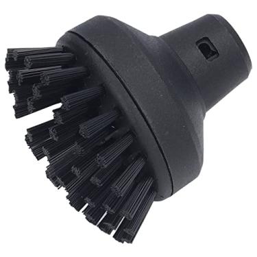 Imagem de Escova Redonda para Limpadores a Karcher SC1/SC2/SC3/SC4/SC5/SC7 - Acessório de Escova de Limpeza Eficaz para Pisos, Azulejos e Superfícies Rebocadas
