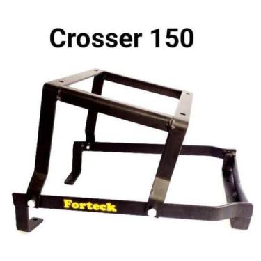 Imagem de Suporte Para Baú De Motoboy Xtz 150 Crosser - Completo - Forteck