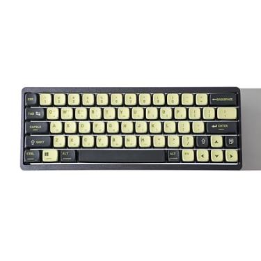 Imagem de XDK Conjunto de 116 teclas Pudding, teclas personalizadas PBT para teclado mecânico 60% 65% 75% 108% RGB translúcido