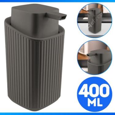 Imagem de Porta Sabonete Liquido Dispenser Álcool Gel Detergente Banheiro Cozinh