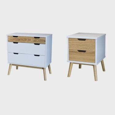 Imagem de Cômoda e Mesa de Cabeceira Lara Parpinelli