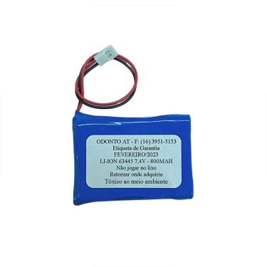 Imagem de Bateria Li-Ion 7,4V 800Mah Motor Endodôntico Saevo E D700