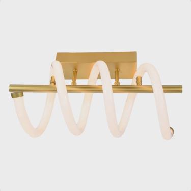 Imagem de Plafon Taschibra Moderno Spring Led 16W Luz Quente 3000K Bivolt