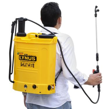 Imagem de Pulverizador Costal 18 Litros Lynus PL18B Bateria e Manual