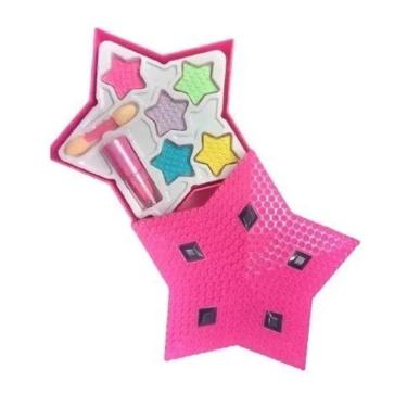 Imagem de Estojo de maquiagem infantil formato estrela para boneca