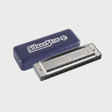 Imagem de Gaita Diatônica Hohner Blues Silver Star 504/20 E Mi