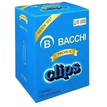 Imagem de Clips bacchi 2/0 galvanizado 500g 720un