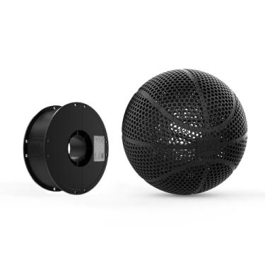 Imagem de BIGTREETECH PLA HR Filamento 1 kg 1,75 mm sem emaranhado biodegradável pode imprimir basquete para Anycubic BambuLab Elegoo impressão presente para crianças (preto)
