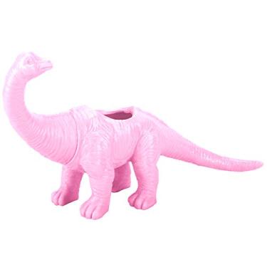 Imagem de Akozon Cute 6-Pack Plastic Dinosaur Planters para Cactos e Plantas Suculentas - Vasos Decorativos para Jardins Internos e Externos, Ideais para Decoração de Casa e Quartos
