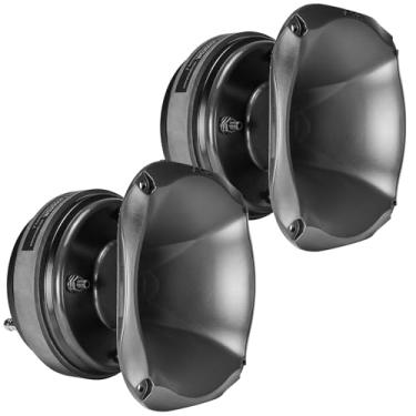Imagem de PRV AUDIO 2X Wg2500Py Slim 200 Watts 2" Driver De Corneta De Saída De Médios E Agudos 8 Ohm 107Db Driver De Compressão De Poliamida Pro Audio Com Guia De Onda Rasa (2 Drivers De Corneta) Pacote De
