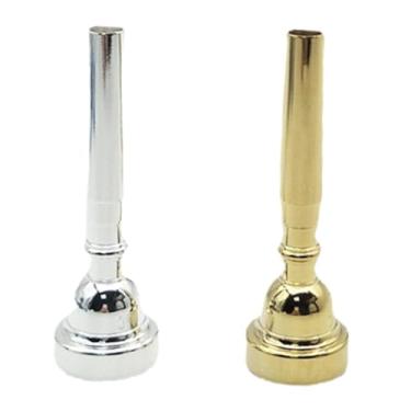 Imagem de Milageto Conjunto de 2 peças 3C bocal de trompete para músicos