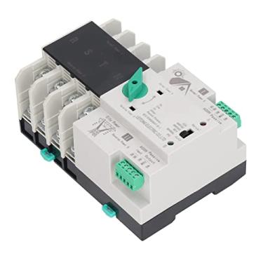 Imagem de Interruptor de Transferência Automática de Energia Dupla, Controlador de Energia Em Miniatura Miniatura AC220V para Caixa de Distribuição PZ30, Comutação Rápida do Circuito, (63a)