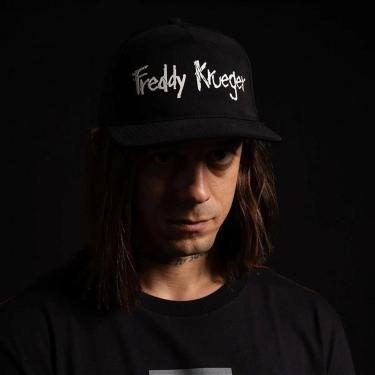 Imagem de Boné MCD Aba Curva Snapback Freddy Krueger SM25 Preto  masculino