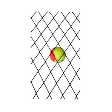 Imagem de Rede Tela Preta Para Quadra De Beach Tennis - 20m X 4,0m - Pelicano Im