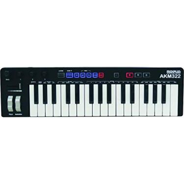 Imagem de midiplus, Controlador de teclado MIDI de 32 teclas, 32 teclas (AKM322)