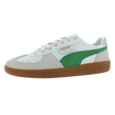 Imagem de PUMA Tênis masculino Palermo, Puma Branco fantasma/cinza vapor-branco, 44