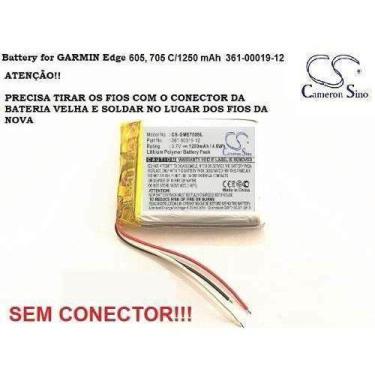 Imagem de Bateria Para RELOGIO Edge 705  Atenção Sem Conector!!!! Cr - bgb