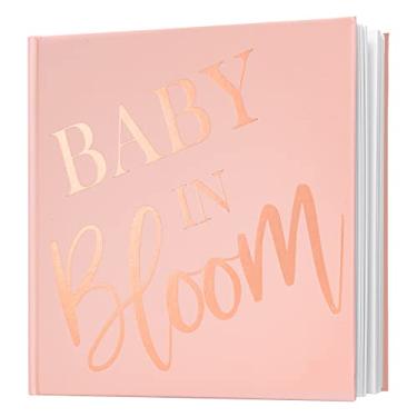 Imagem de Calculs Livro De Visitas Para Chá Bebê Polaroid In Bloom Signature, Fotos Festa Casamento, Páginas Em Branco Filme Instantâneo, Capa Quadrada Rosa, Carimbo Ouro Rosa