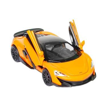 Imagem de Carro Esportivo De Liga Metálica MCLen 600LT Em Escala 1/32 Com Som, L