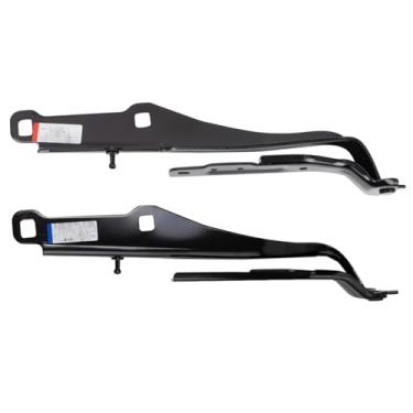 Imagem de TRQ Dobradiça do capô do lado do motorista e do passageiro CH1236117 CH1236118 compatível com Chrysler 300 2011-2014 Dodge Charger 2011-2014