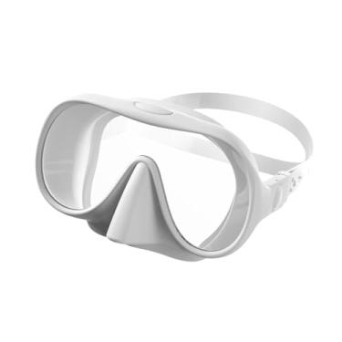 Imagem de Vaveren Máscara de mergulho com snorkel, óculos de natação antiembaçante, à prova d'água e antirriscos para uma experiência subaquática nítida,