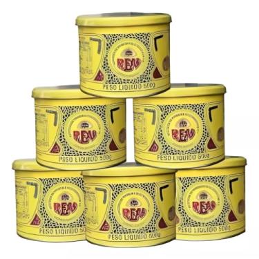 Imagem de Kit Manteiga Mineira REAL com Sal, 6 Latas de 500g, Sem Corante e Conservante