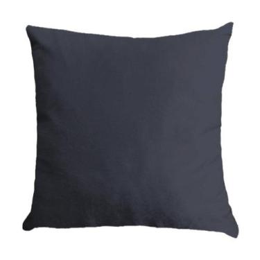 Imagem de Capa para Almofada em Veludo Liso Quadrada 60x60 com Enchimento Várias