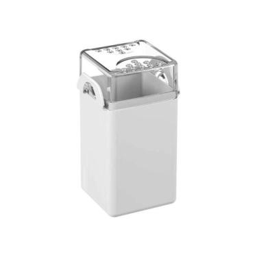 Imagem de Saleiro 70ml Pimenteiro Branco 5x4x8cm Porta Tempero Plástic - Coza