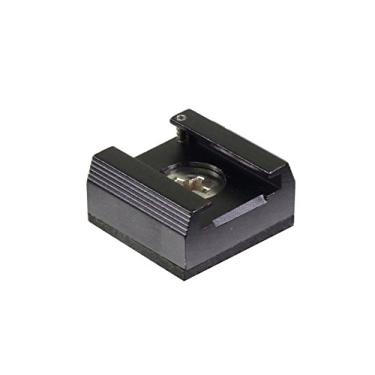 Imagem de ALZO suporte de sapato frio para câmeras de cinema Blackmagic BMPCC 4K e câmera de cinema de bolso com orifício de rosca de 1/4 e base de borracha antirotação para flash de câmera, luzes de LED, monitores, vídeo