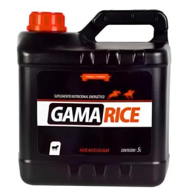 Imagem de Gama Rice 5lts Óleo De Arroz P/ Equinos - Univitta - Geral