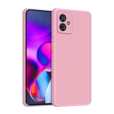 Imagem de Capa Capinha Case Para Motorola G55 Silicone Forro Aveludado Proteção Premium (ROSA IOGURTE)