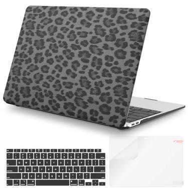 Imagem de iLeadon Capa compatível com MacBook Air de 13 polegadas 2022, versão 2021-2018 A2337 M1 A2179 A1932, capa rígida de plástico, capa de teclado e película de tela para MacBook Air de 13,3 polegadas
