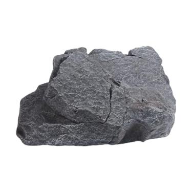 Imagem de Gralara Ornamento de textura de espuma de arenito artificial para paisagem, pedra falsa realista para decoração de interiores e jardins externos, 33 Cm X 22 Cm X 21 Cm