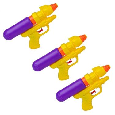 Imagem de Kit 3 Lançador Pistola De Água Arminha
